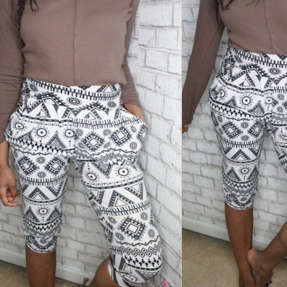 Tribal Print Harem Pants
